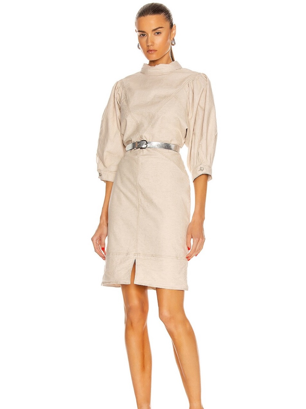 Isabel Marant Etoile Laure Dress in Ecru Size 38/6